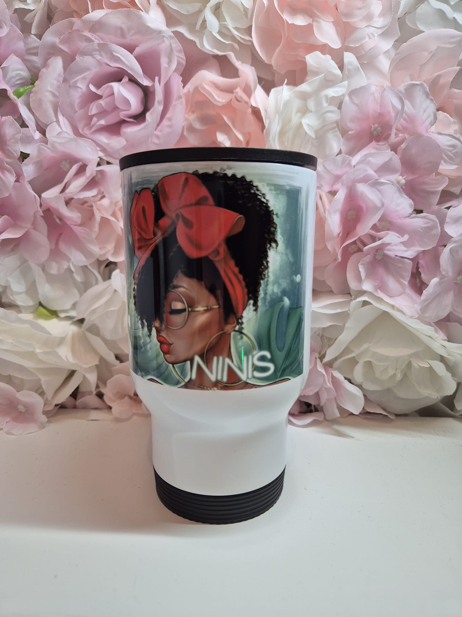 Mug thermos personnalisé avec anse (450ml)