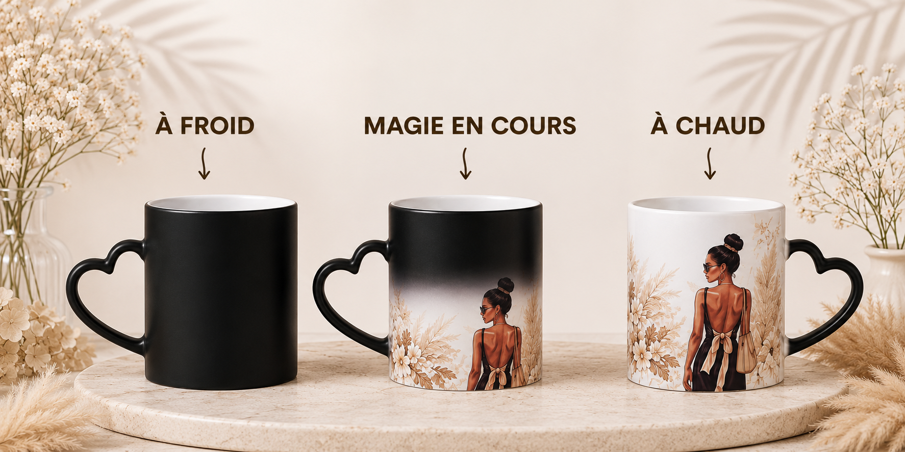Mug magique personnalisé